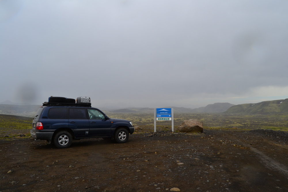 Laki Nationalpark: Endelig en vej kun for 4WD
