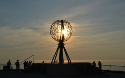 Midnatsol ved Nordkap